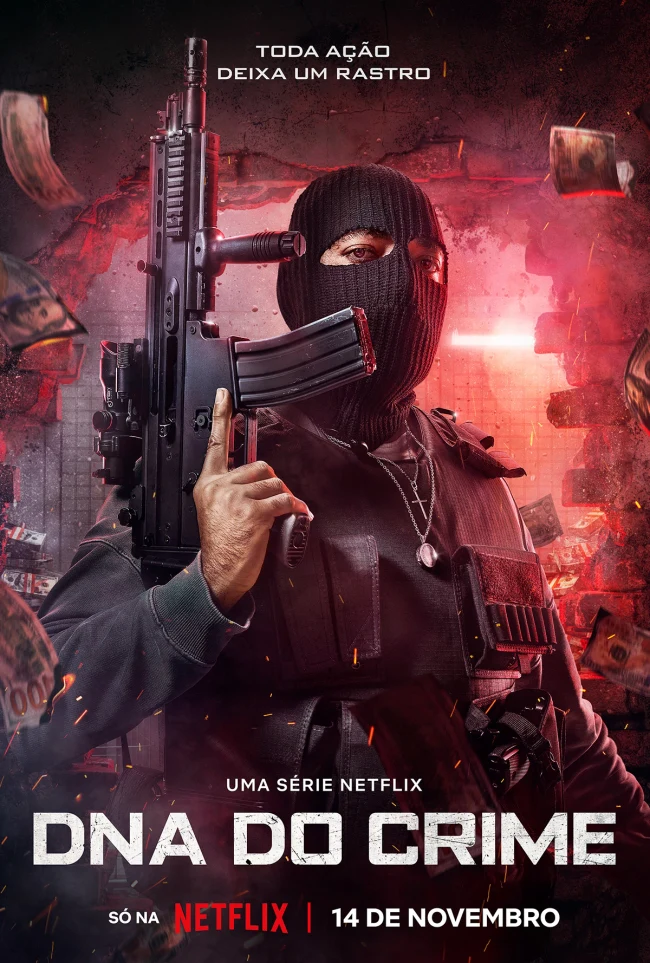 Cartaz de DNA do Crime